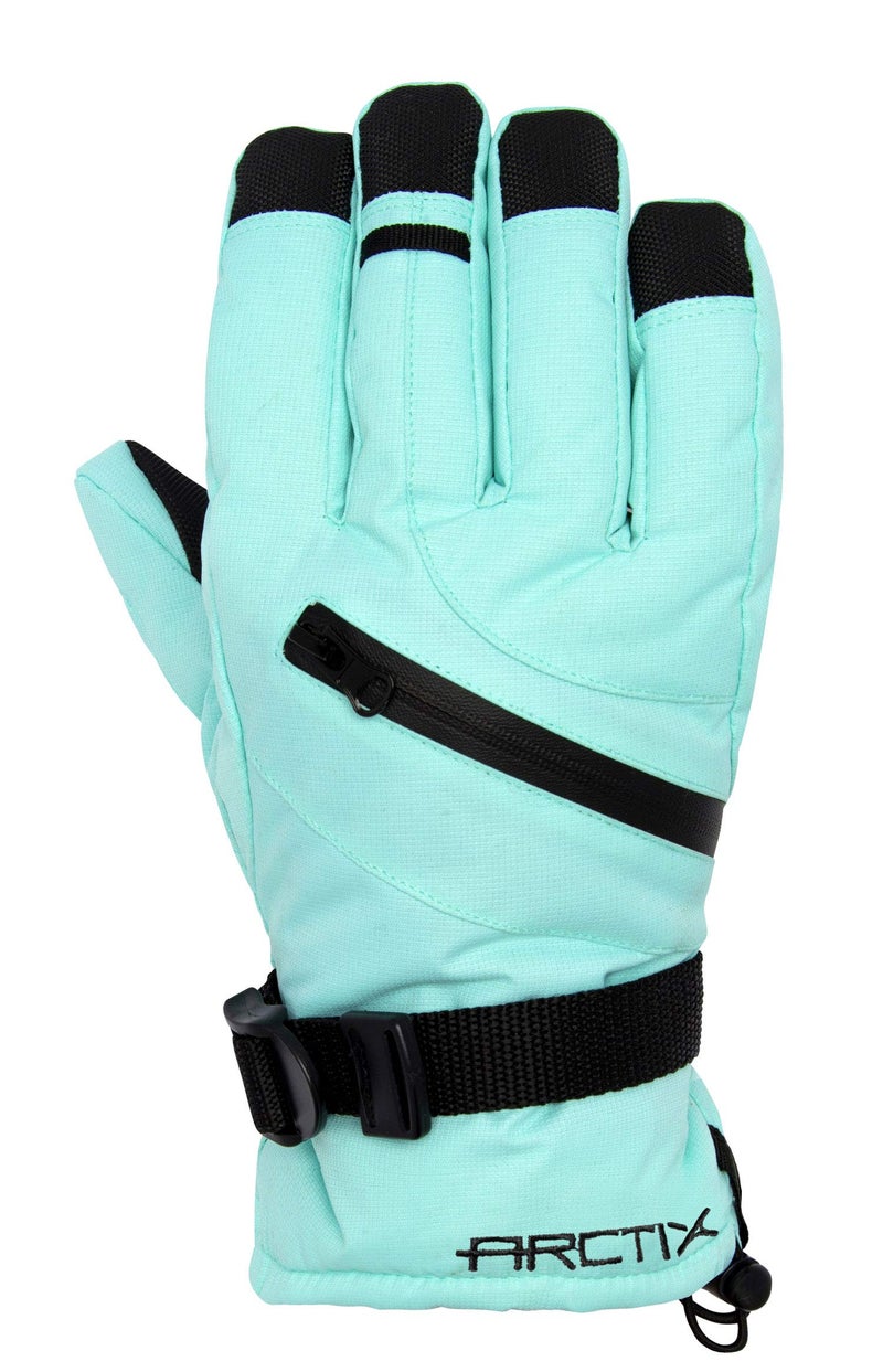 Arctix Women's Insulated Downhill Gloves, Island Azure, Medium
